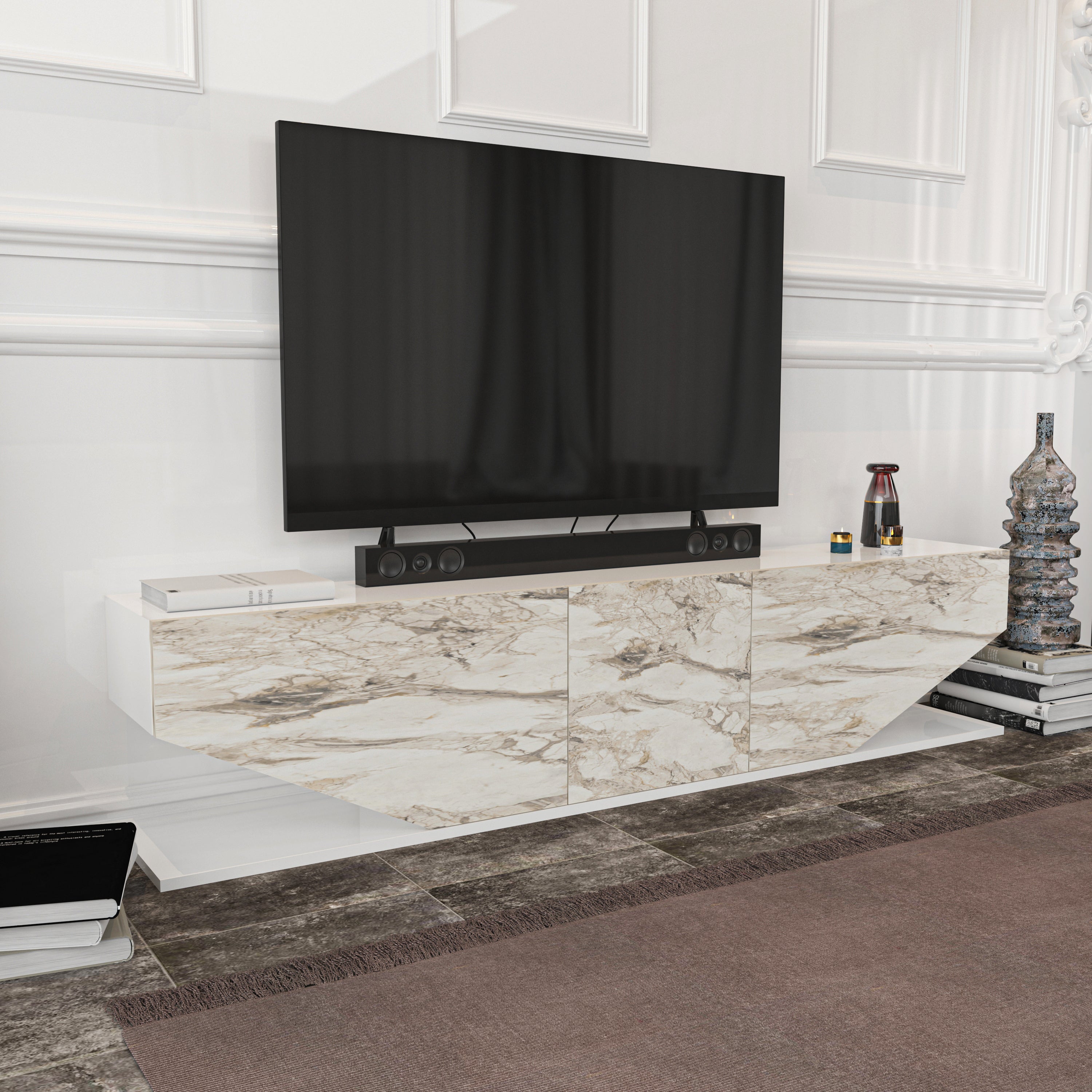Incia 71'' TV Stand Media Console for Up to 75'' TVs