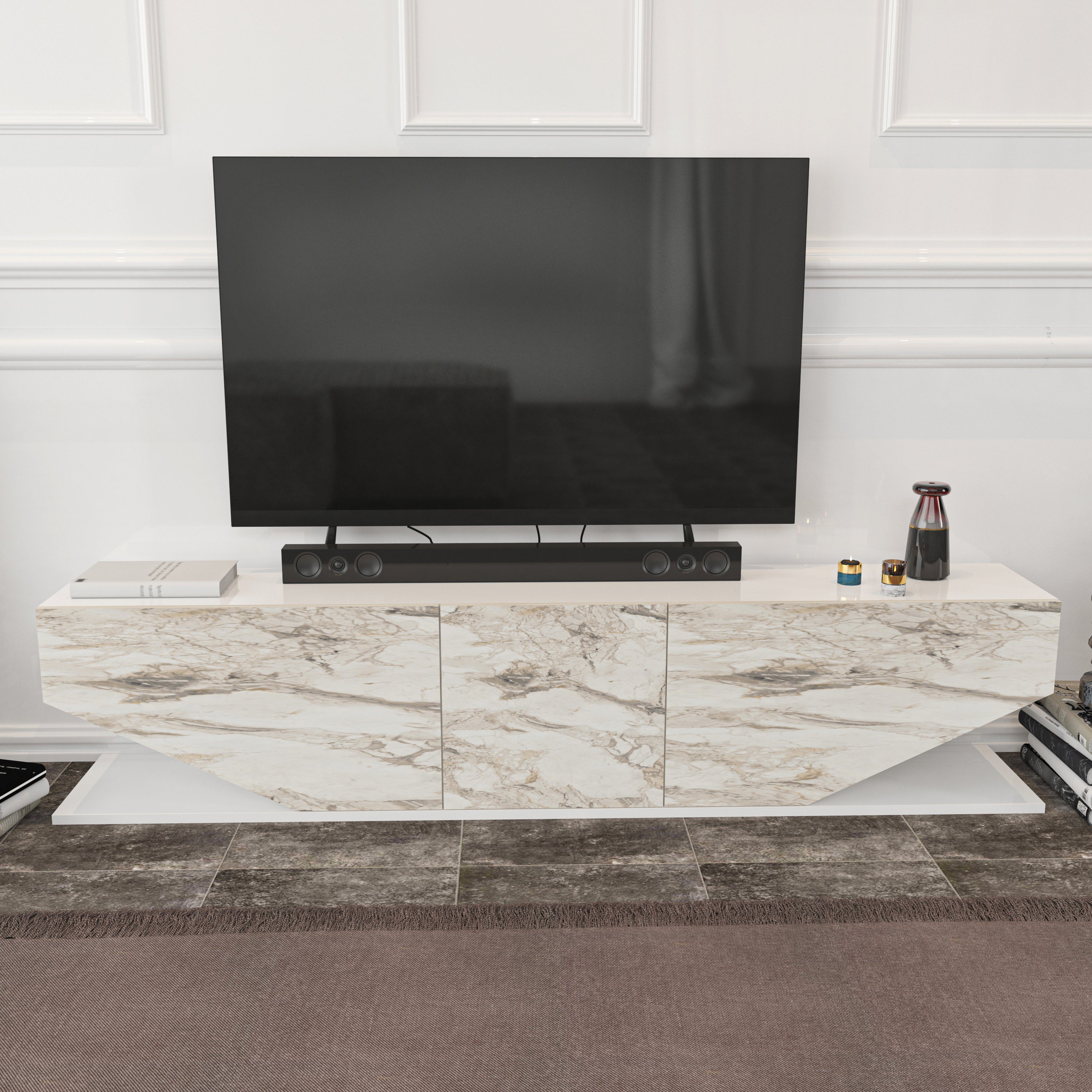 Incia 71'' TV Stand Media Console for Up to 75'' TVs