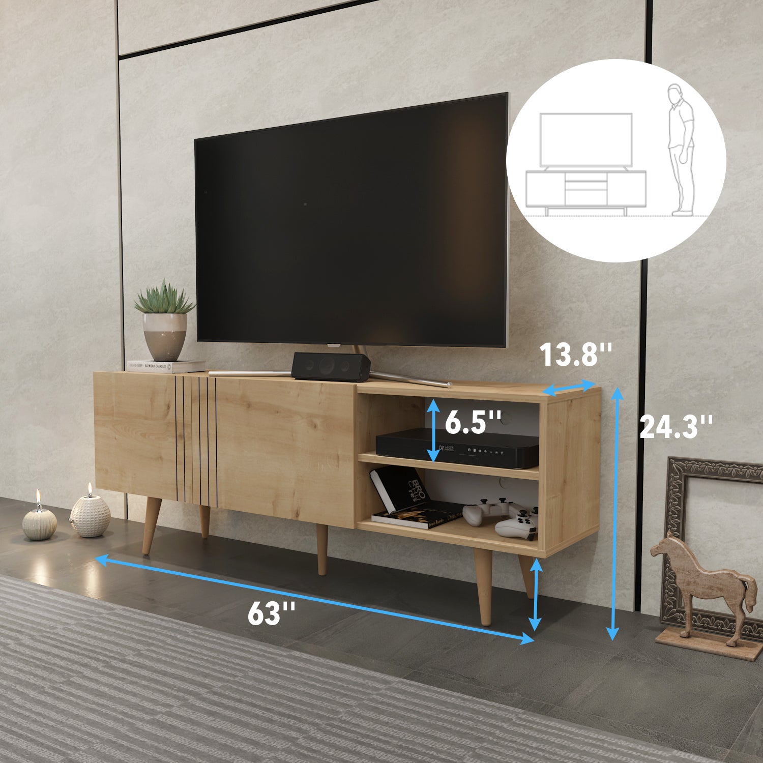 Ronas Modern Living Room Set
