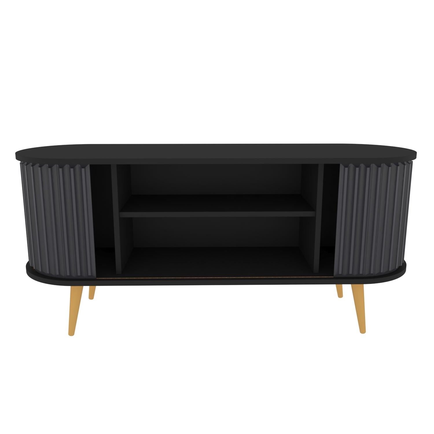 Store 55" Wide Oval TV Stand | Media Console