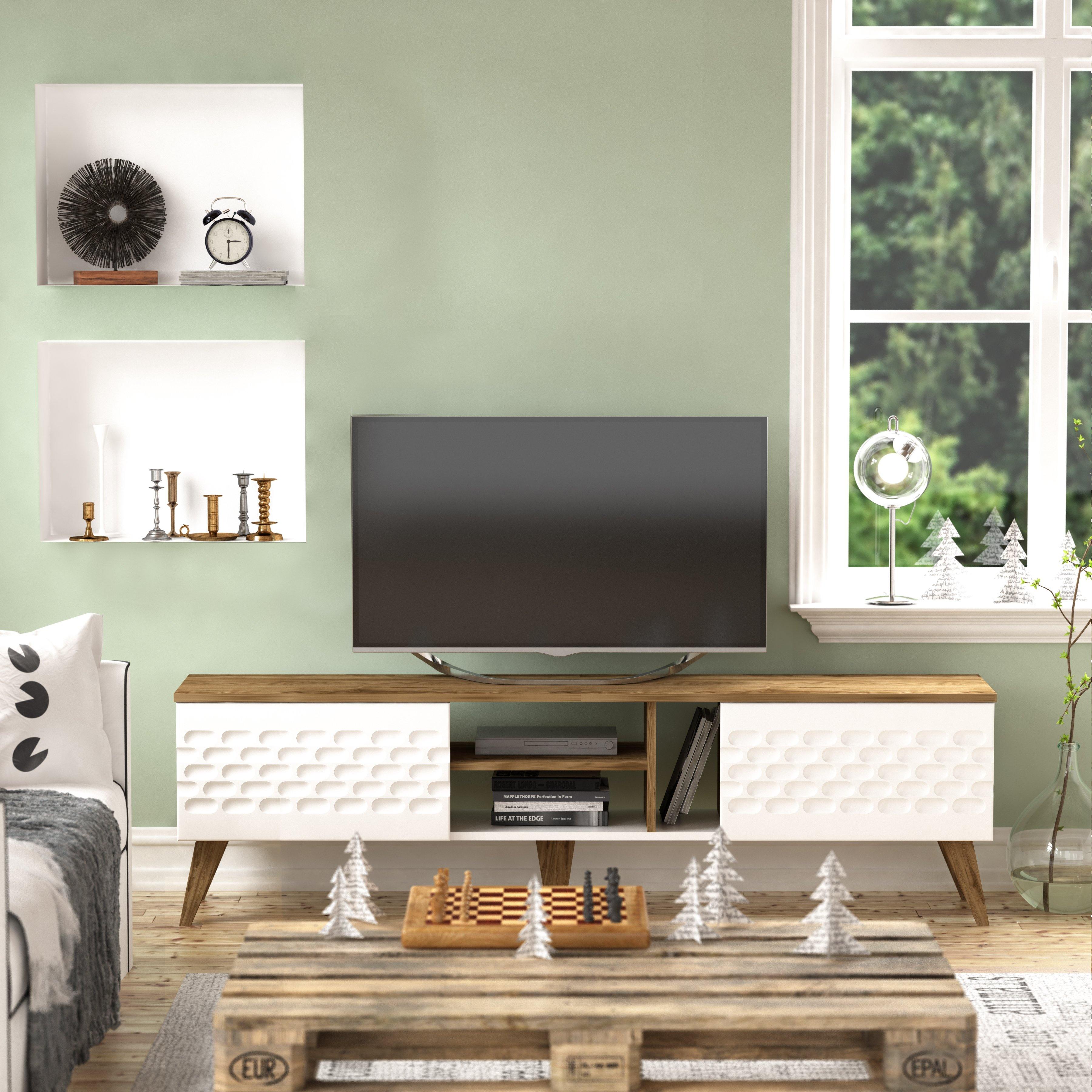 Eggea 71" Wide TV Stand & Media Console - Decorotika