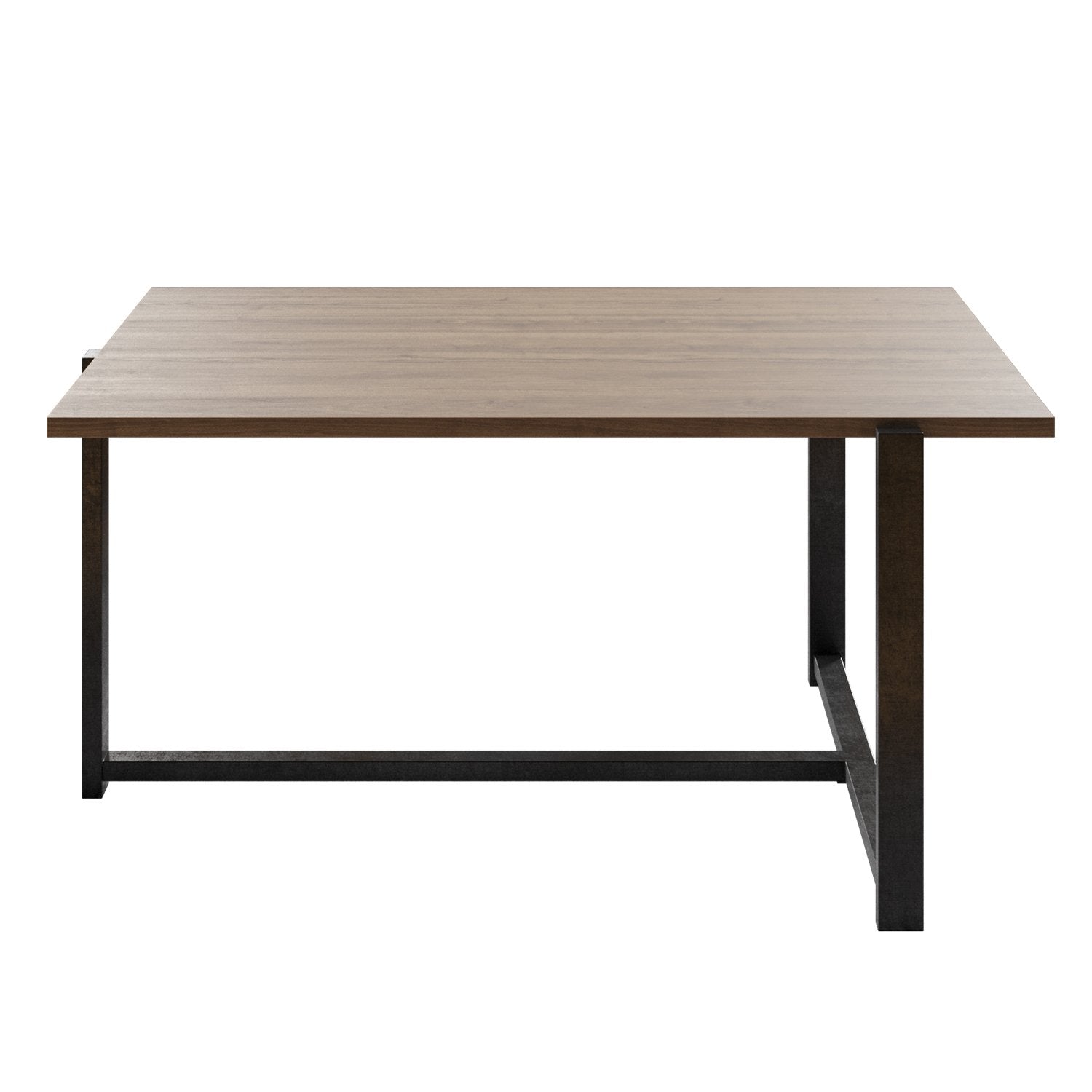 Merideths Metal Wood Coffee Table - Decorotika