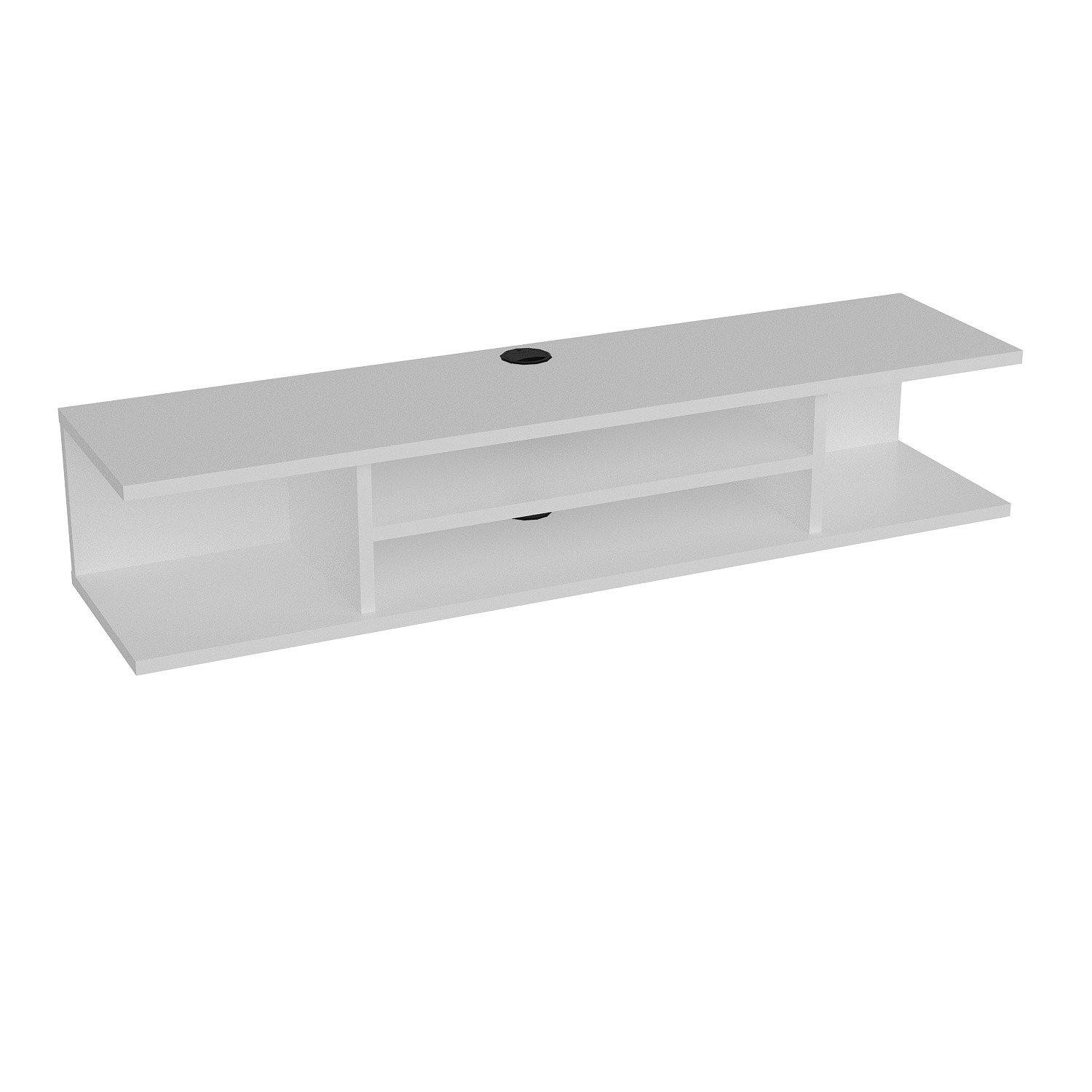 Pivot Floating, Wall Mounted TV Stand and Media Console for TVs up to 55'' - Decorotika