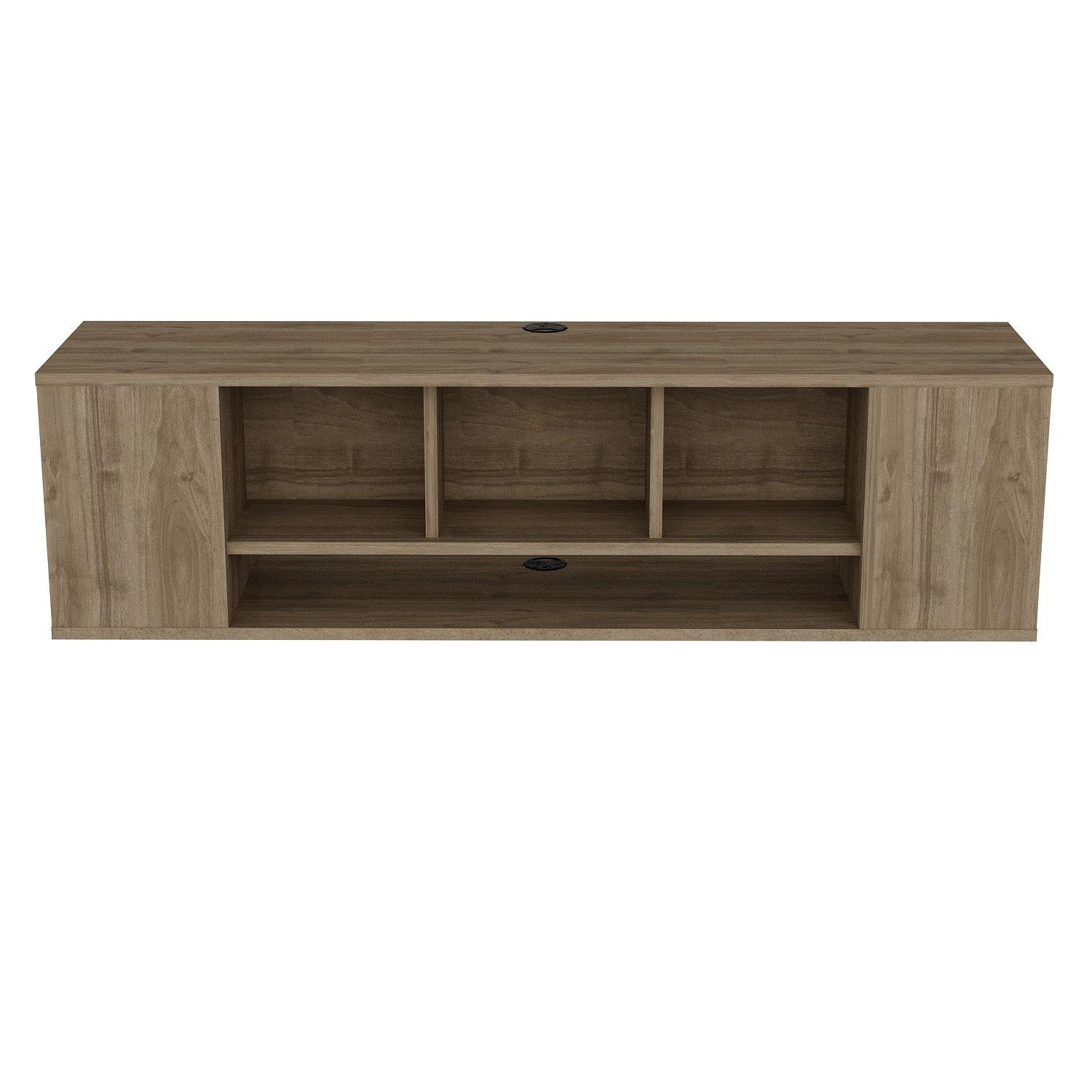 Paldi 53" Wide Floating TV Stand & Media Console - Decorotika