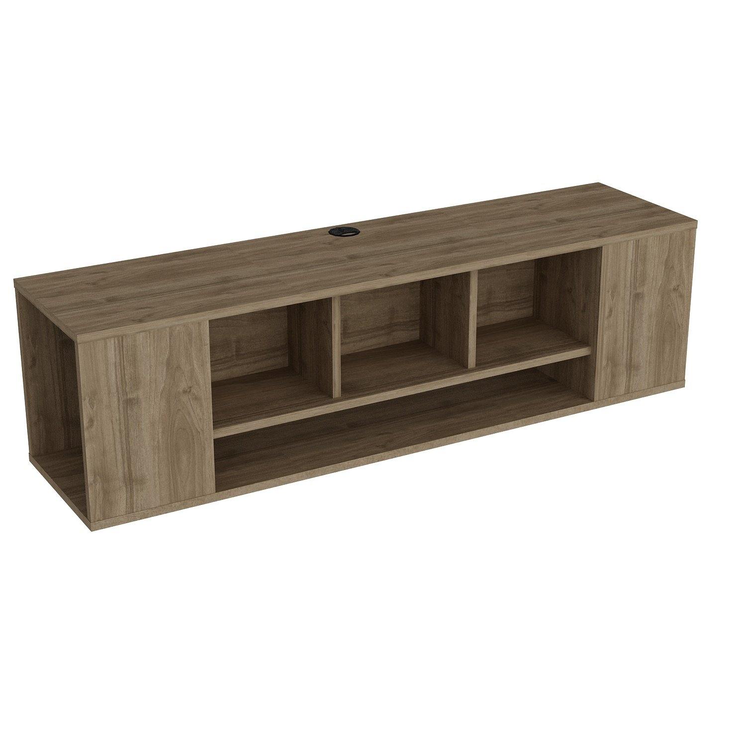 Paldi 53" Wide Floating TV Stand & Media Console - Decorotika