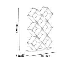 Beach 50'' Tall Accent Bookcase - Decorotika