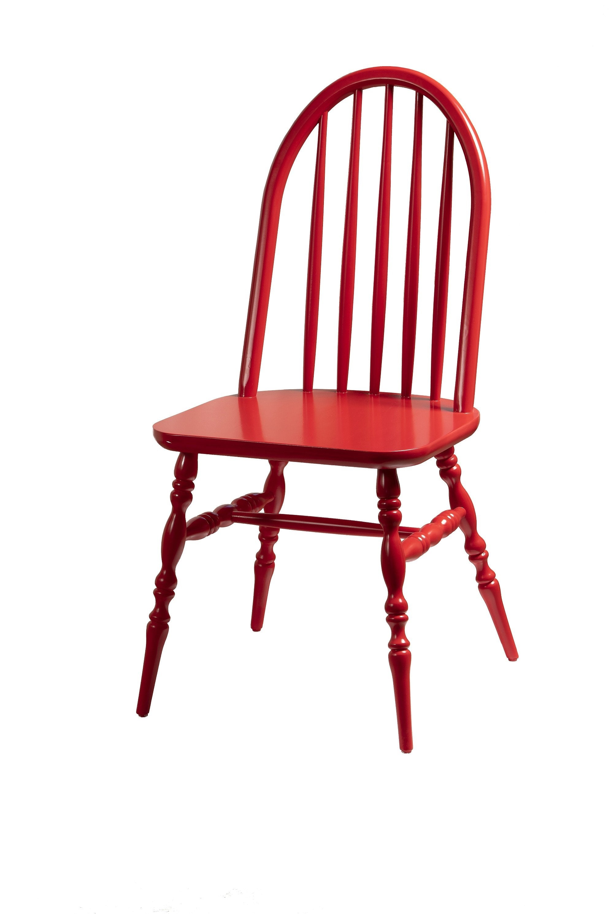 Eiffel Solid Wood Chair - Set of 2 - 36.8" H x 17.3" W x 18.5" D - Decorotika