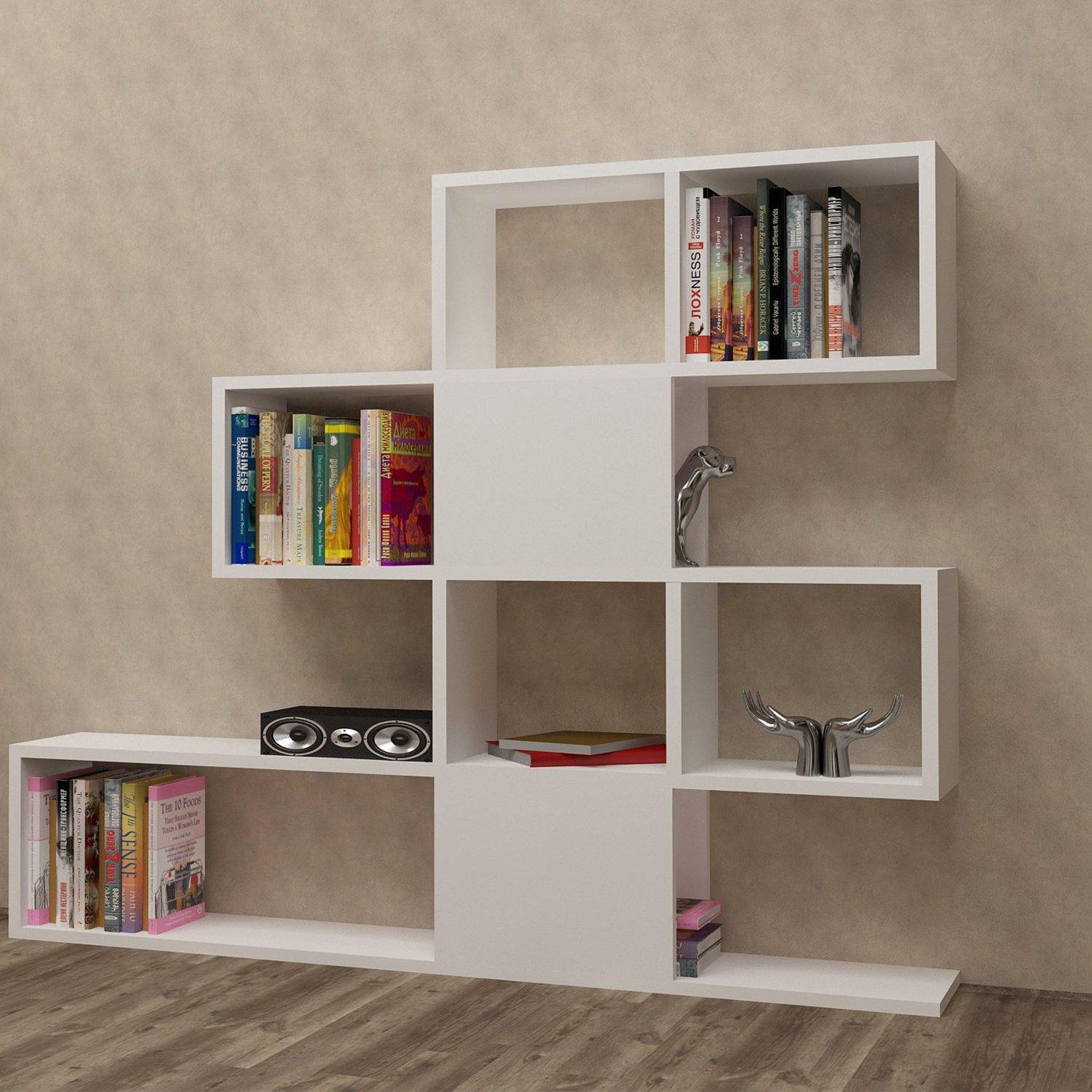 Karlin 43" Tall Accent Bookcase - Decorotika