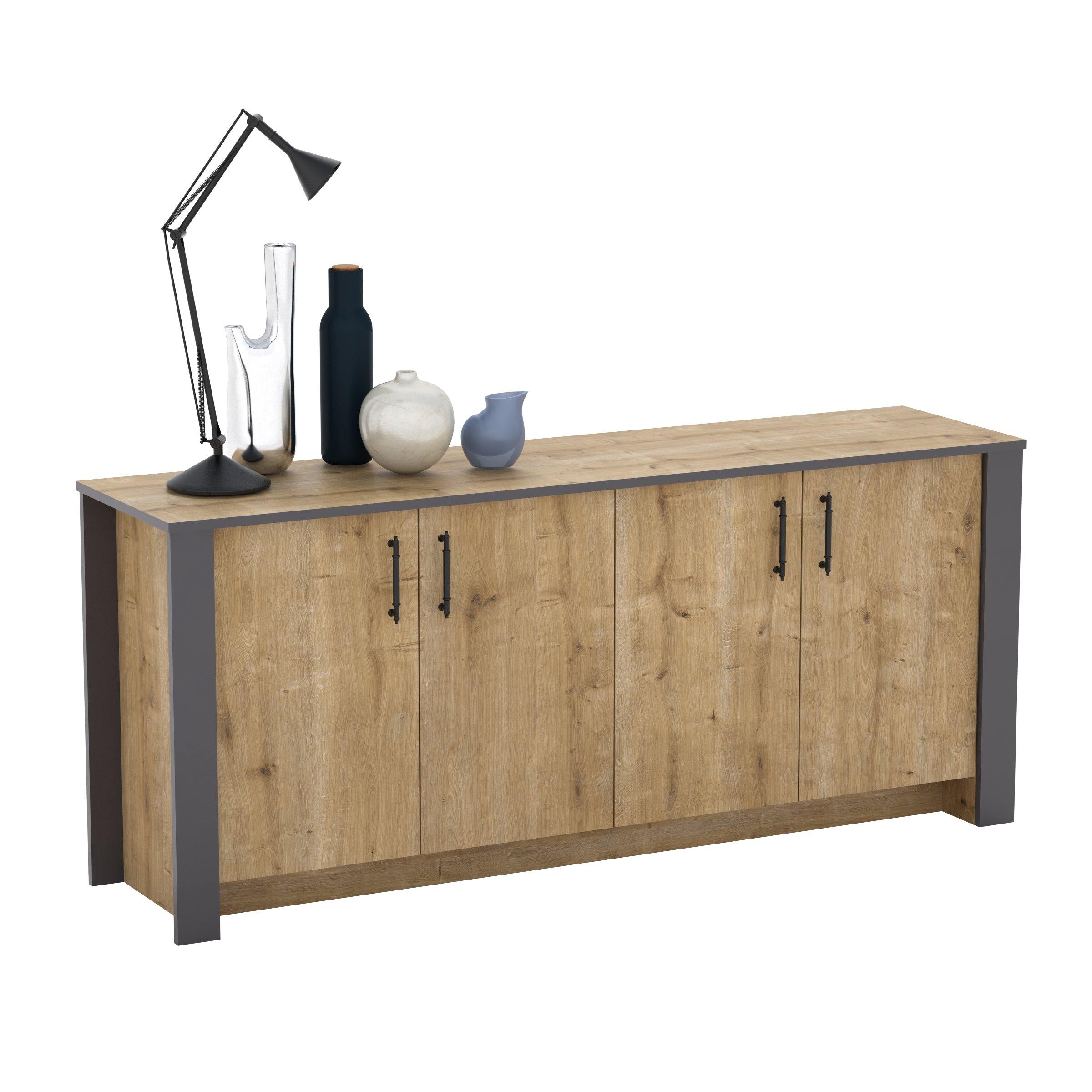 Manhattan 71" Wide Sideboard - Decorotika