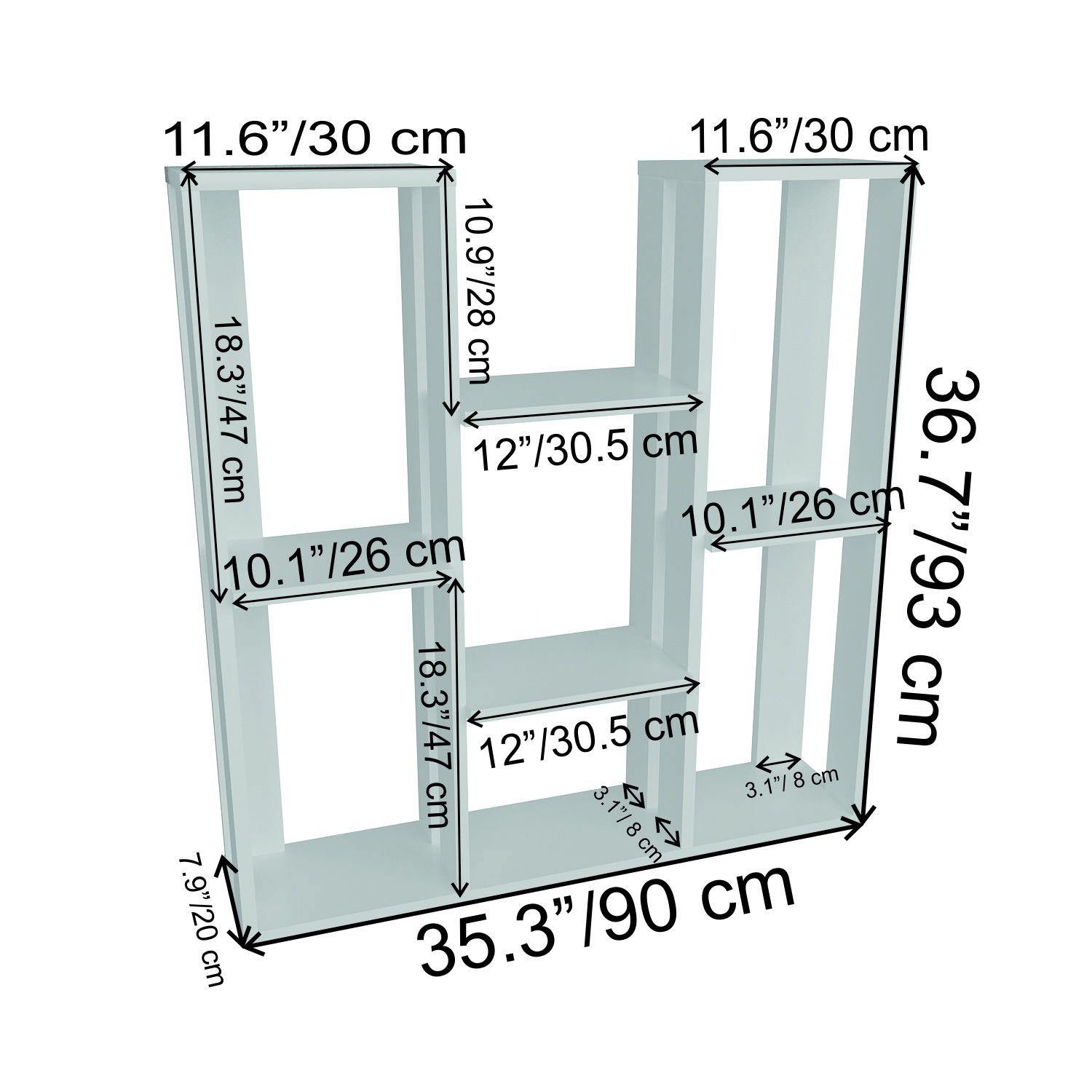 Nevada Multi-Tiered Plant Stand That Accommodates up to Nine Potted Plants/Flowers - Decorotika