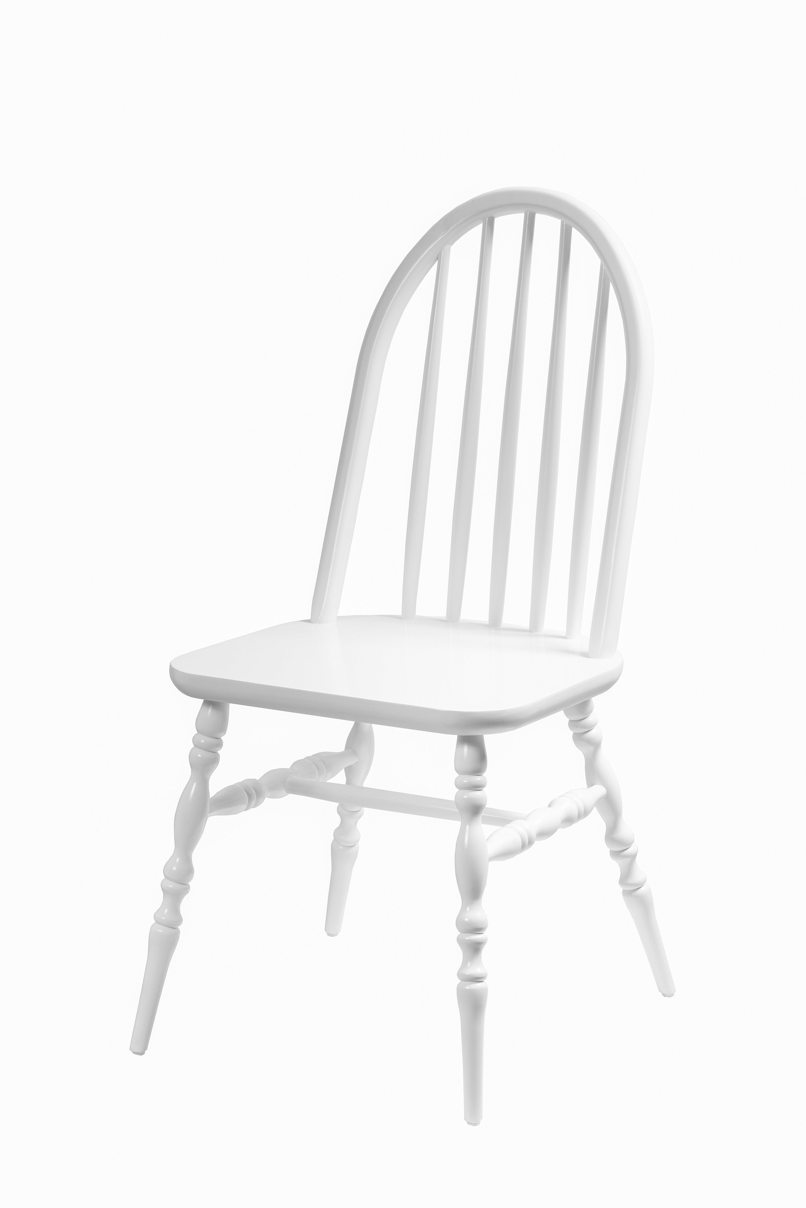 Eiffel Solid Wood Chair - Set of 2 - 36.8" H x 17.3" W x 18.5" D - Decorotika