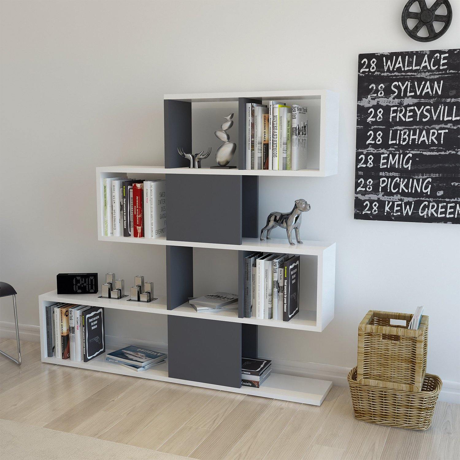 Karlin 43" Tall Accent Bookcase - Decorotika