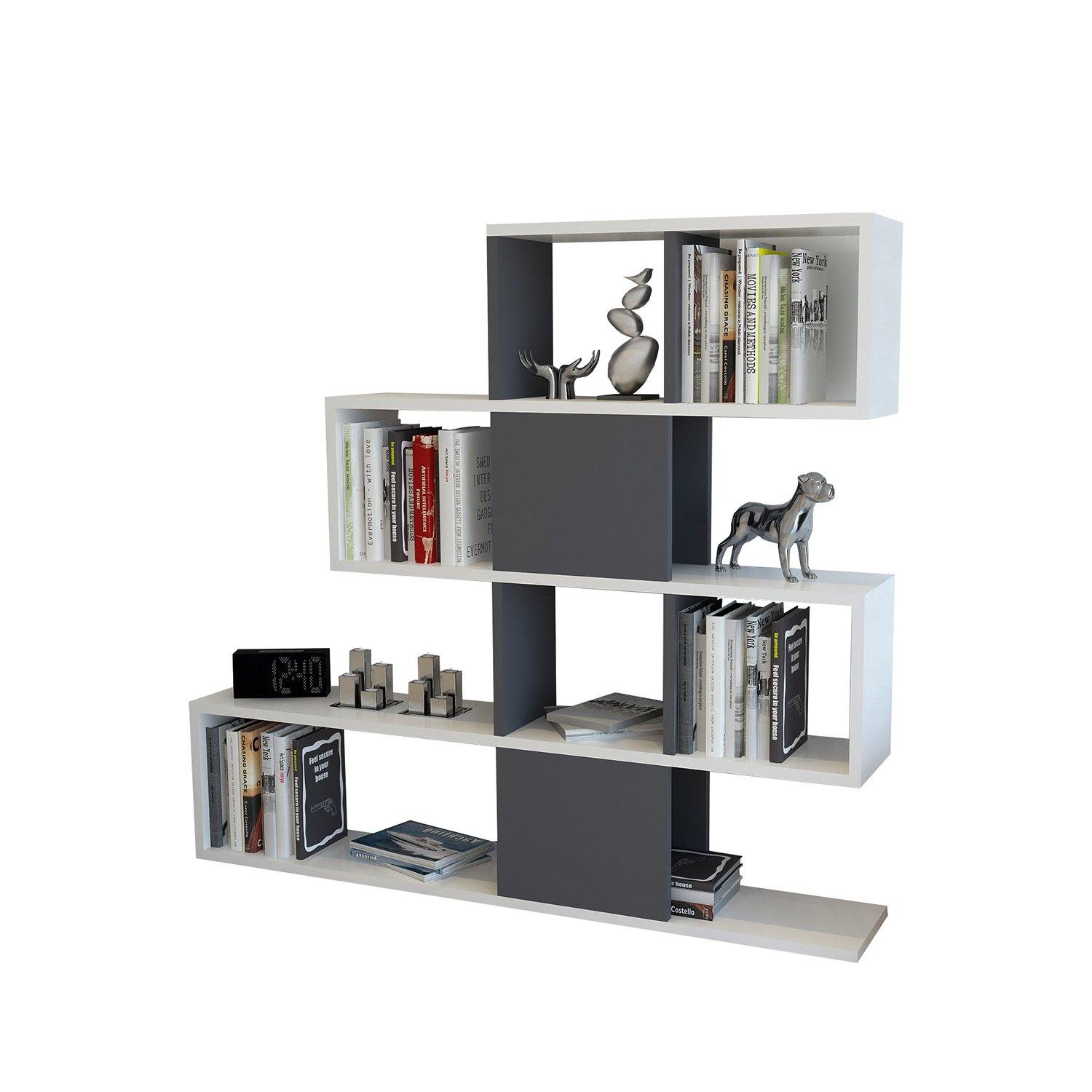 Karlin 43" Tall Accent Bookcase - Decorotika