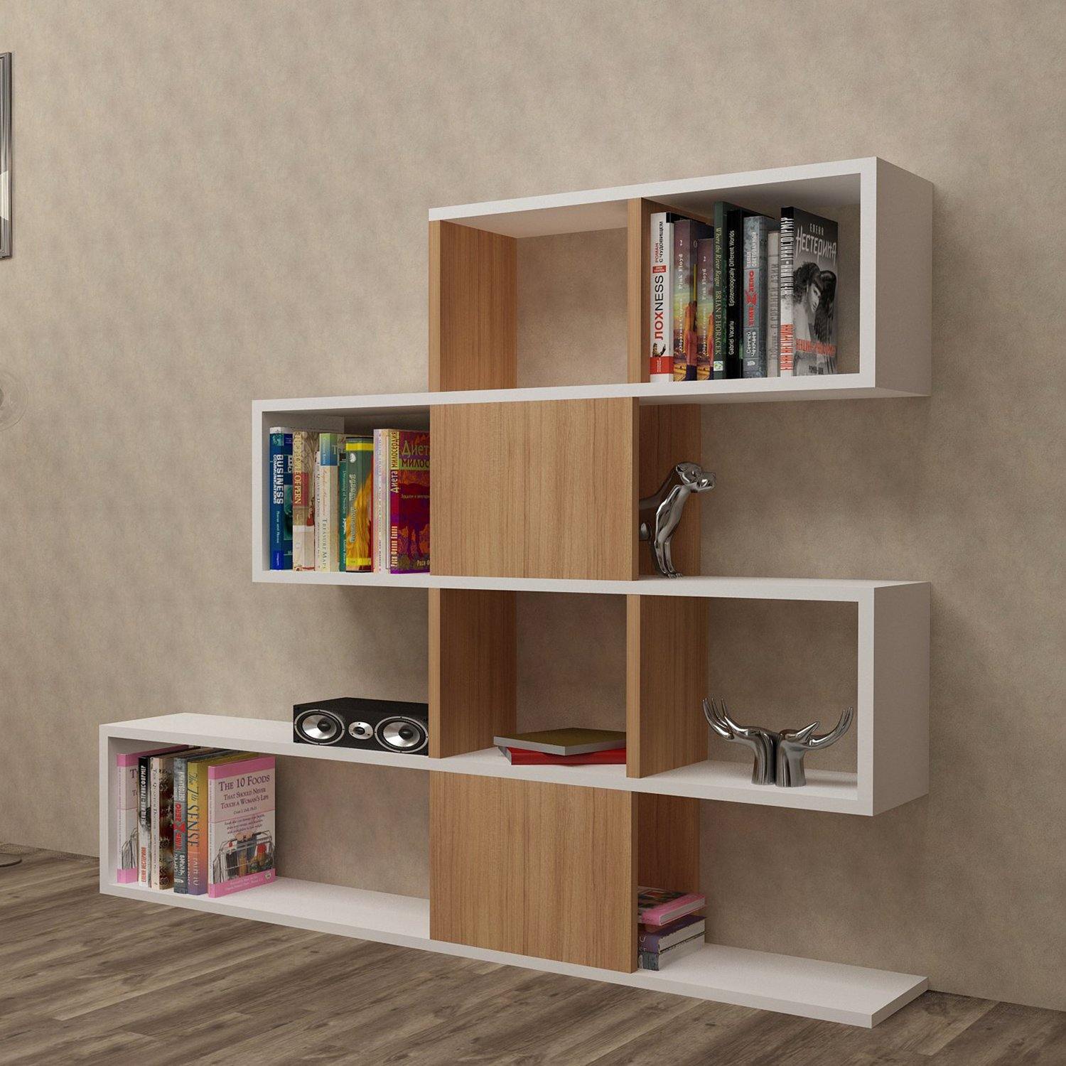 Karlin 43" Tall Accent Bookcase - Decorotika